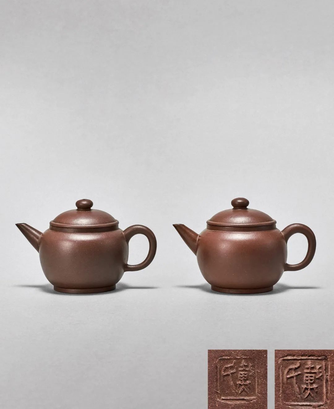 清・閉門即是深山款・古紫砂堆彫・泥絵年年有余茶壺』極細工・古賞物